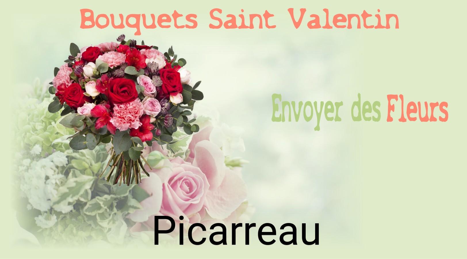 Roses de Saint-Valentin livrées à Picarreau